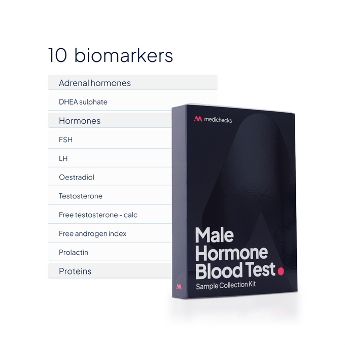 Medichecks Male Hormone Blood Test kit